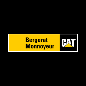 Koparko-ładowarka CAT - Bergerat Monnoyeur